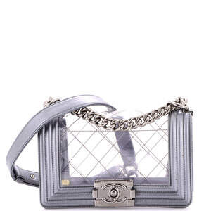 Chanel Boy Flap Bag Quilted Pvc And #233980C37B